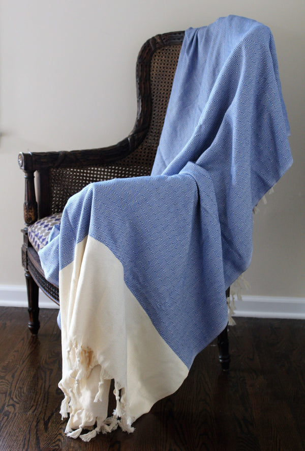 Elmas Large Peshtemal Blanket - Deck Towel