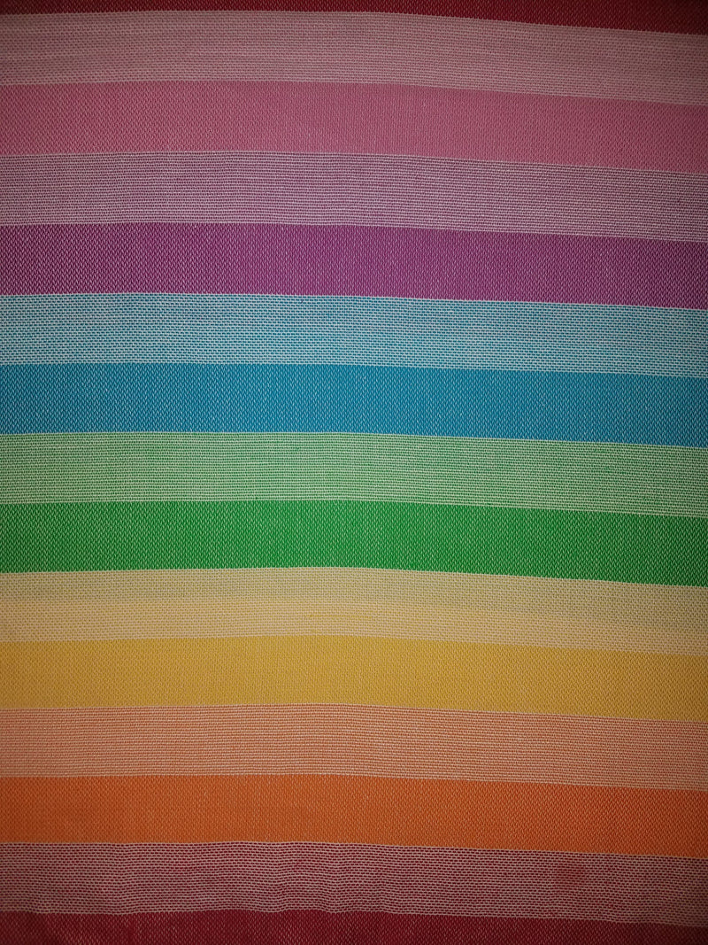Elvan Striped Peshtemal Towel - Deck Towel