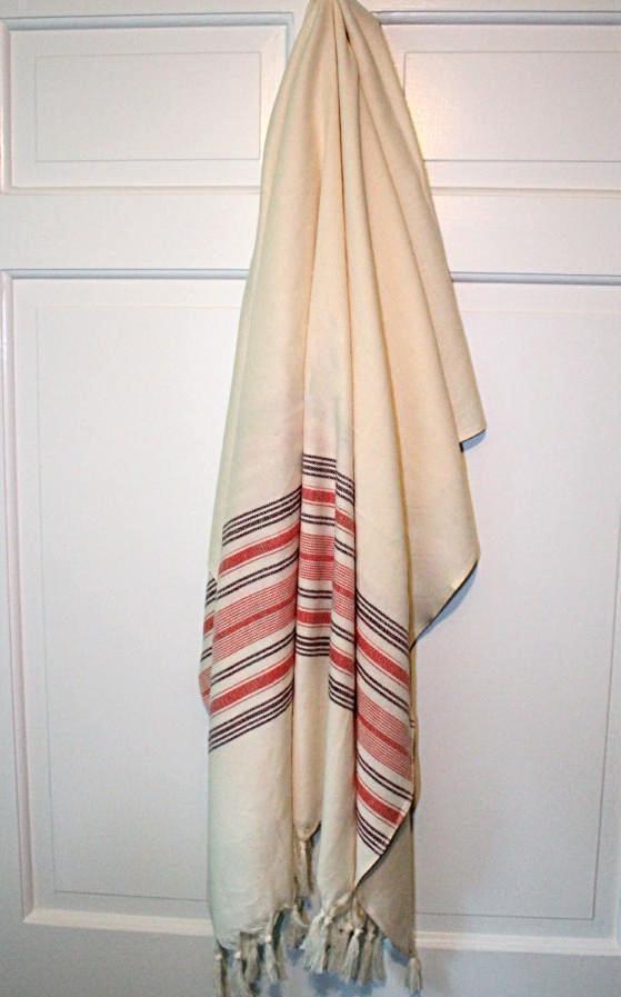 Berna Striped Peshtemal Towel - Deck Towel