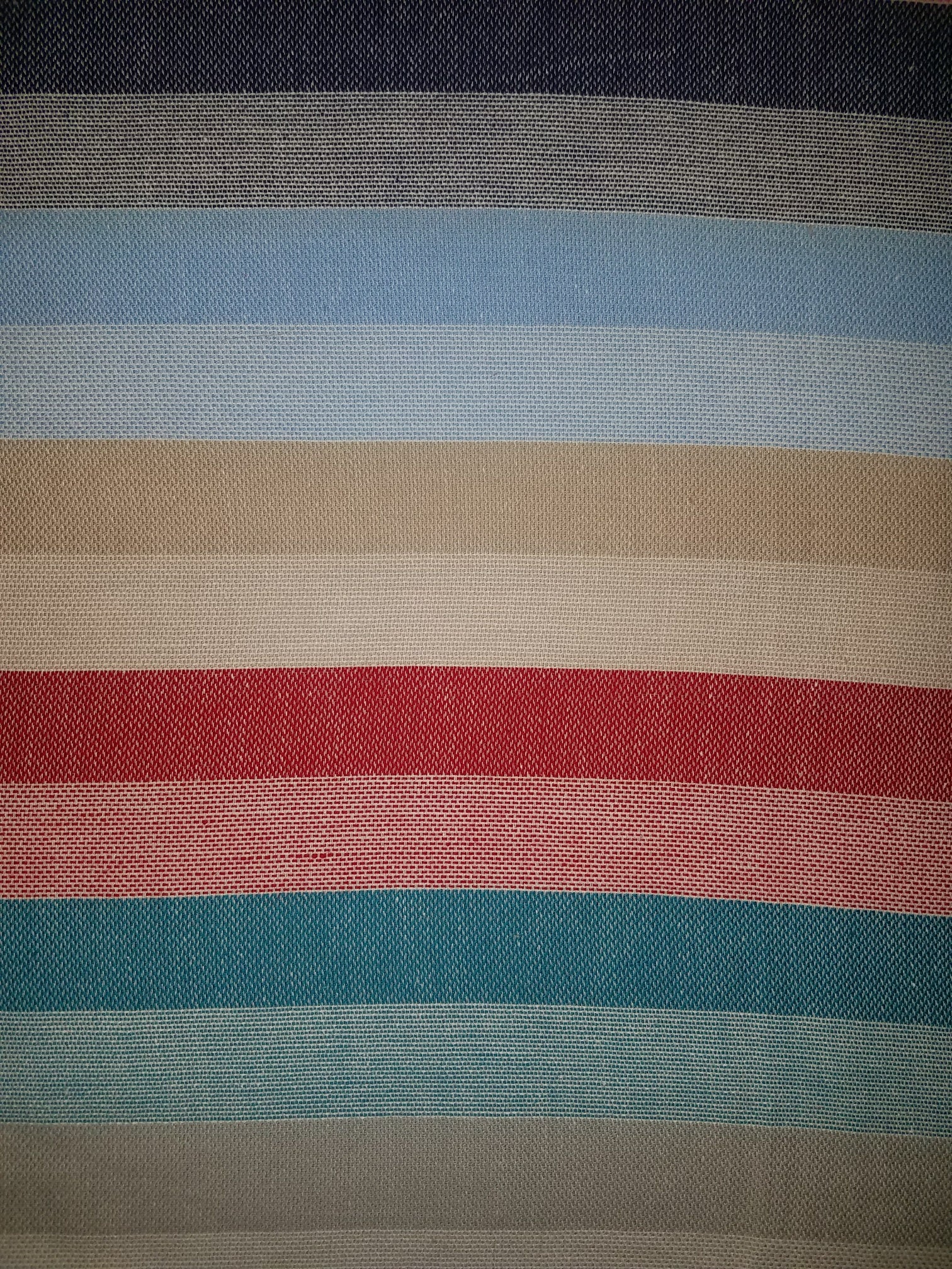 Elvan Striped Peshtemal Towel - Deck Towel