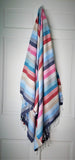 Elvan Striped Peshtemal Towel - Deck Towel