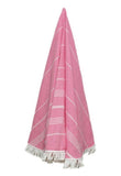 Sanaz Round Peshtemal Towel - Deck Towel
