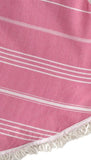 Sanaz Round Peshtemal Towel - Deck Towel